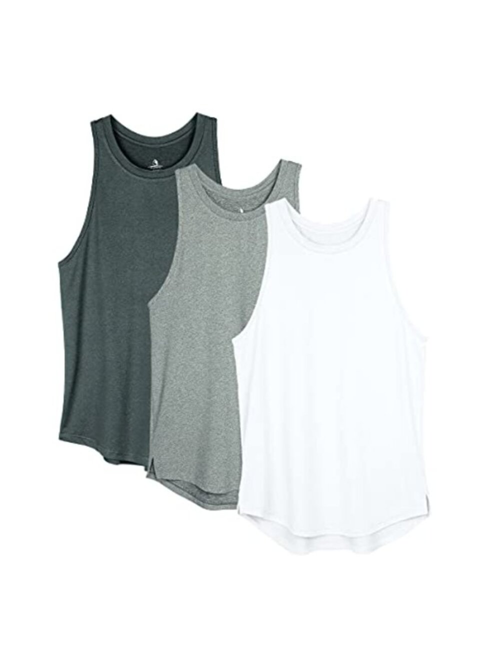 Women's Racerback Workout Tank Tops Athletic Yoga Gym Shirts Pack of 3